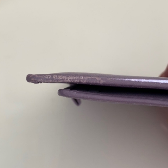 Coach Lilac Leather Cheque book/wallet - Picture 5 of 6